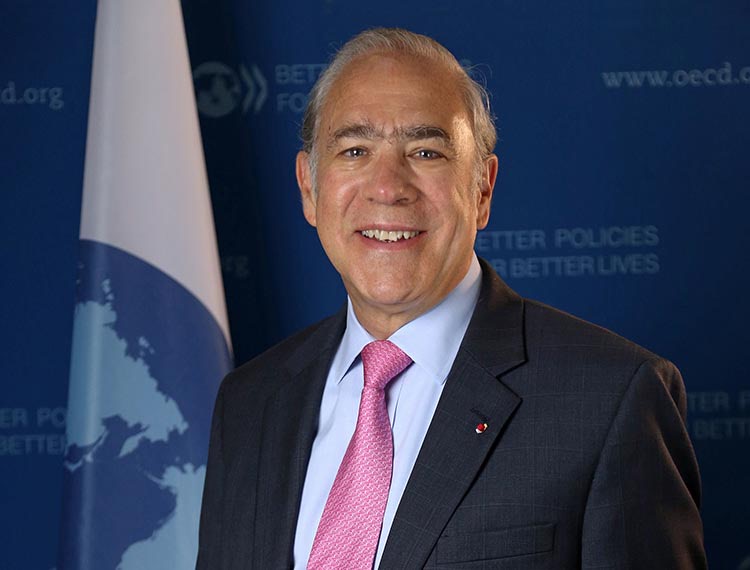 OECD Secretary-General Angel Gurría, launching the report in Paris.