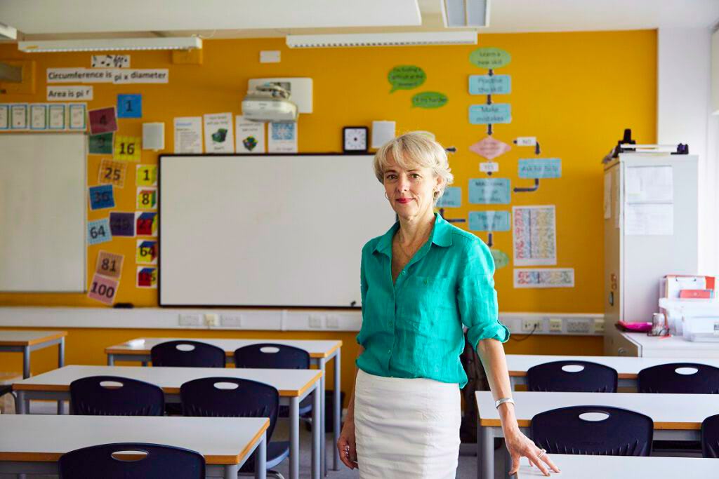 Lucy Kellaway, co-founder of Now Teach