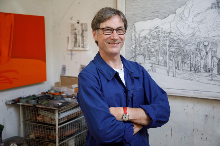 Richard Kenton Webb, winner of the prestigious international Sunny Art Prize 2020