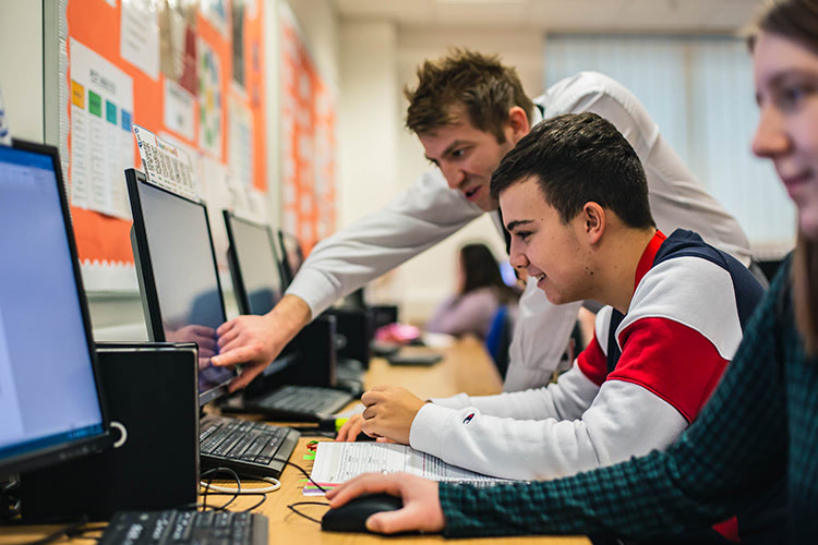 Barnsley College students