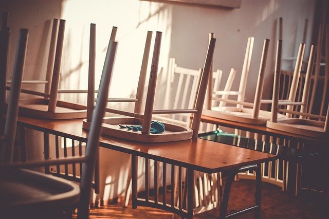 Empty classroom