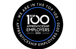 UKAEA is a Top 100 Apprenticeship Employer for 2020