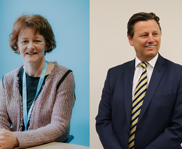 Sue Reekie and David Logue