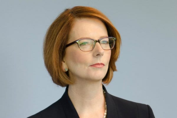 Julia Gillard, Chair of the Global Partnership for Education (GPE) and former Australian Prime Minister