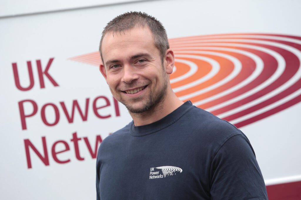Experienced apprentice George Heath (credit: UK Power Networks)