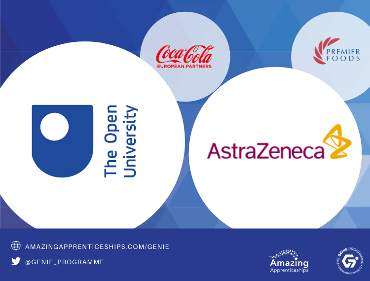 AstraZeneca and The Open University join The Genie Programme