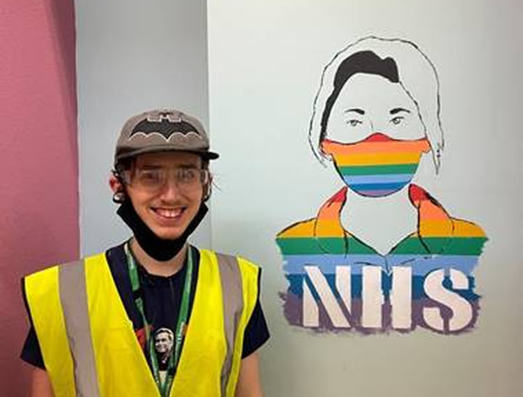 The overall winner of the painting and decorating competition was 25 year old Callum Atkins from Romford for the creativity and flair of his entry