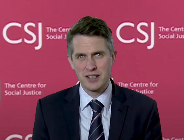 Gavin Williamson, Education Secretary