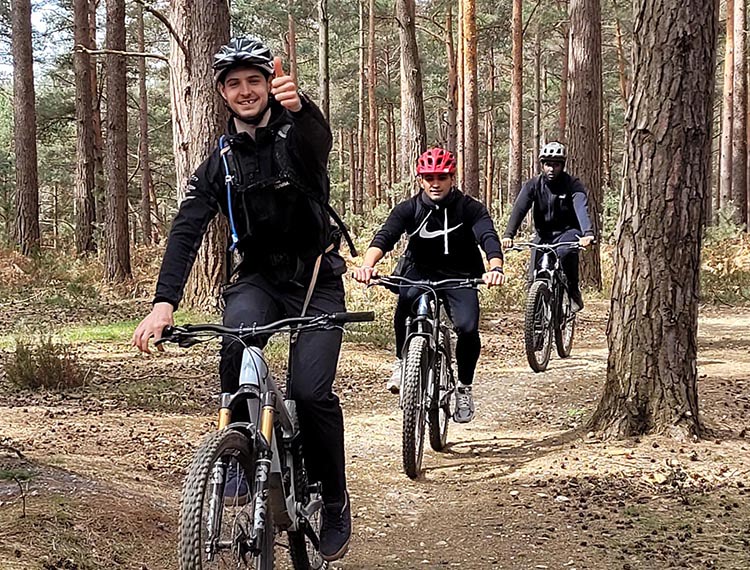 Students gear up for future careers with Royal Navy officers