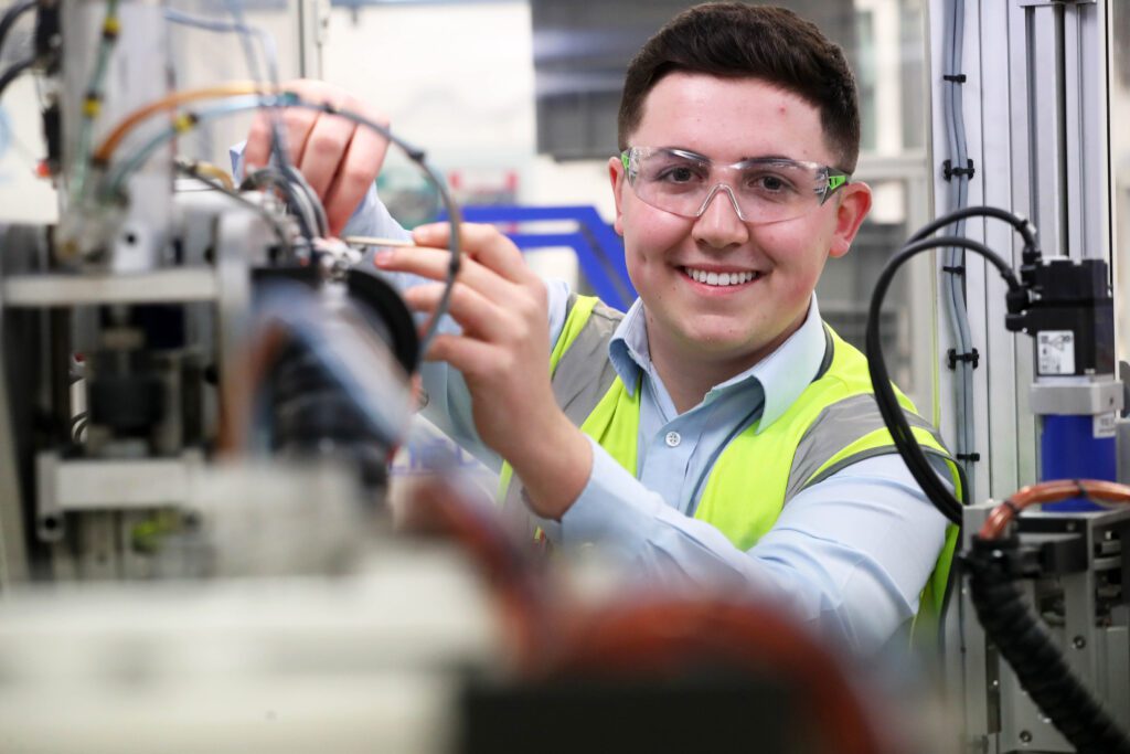 William Davies, Apprentice of the Year award winner.