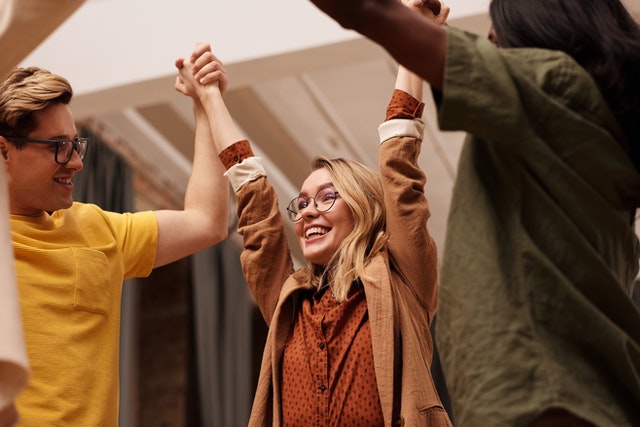 People Cheering