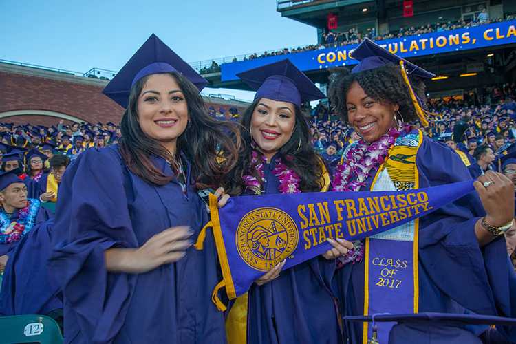 Graduates at San Francisco State University