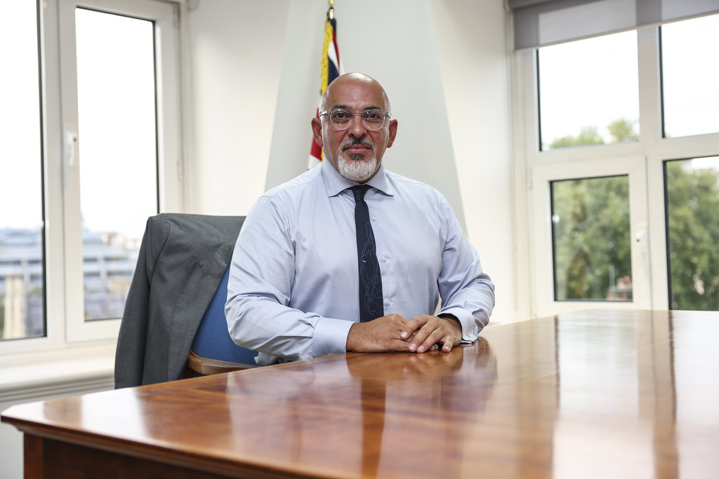 Education Secretary Nadhim Zahawi