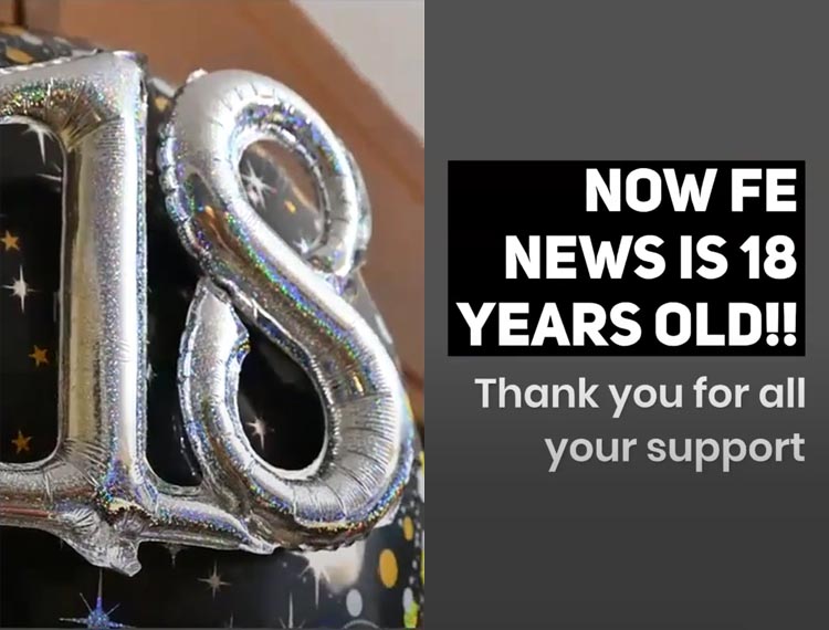 FE News is 18 years old: Thank you, we wouldn’t be here without you!