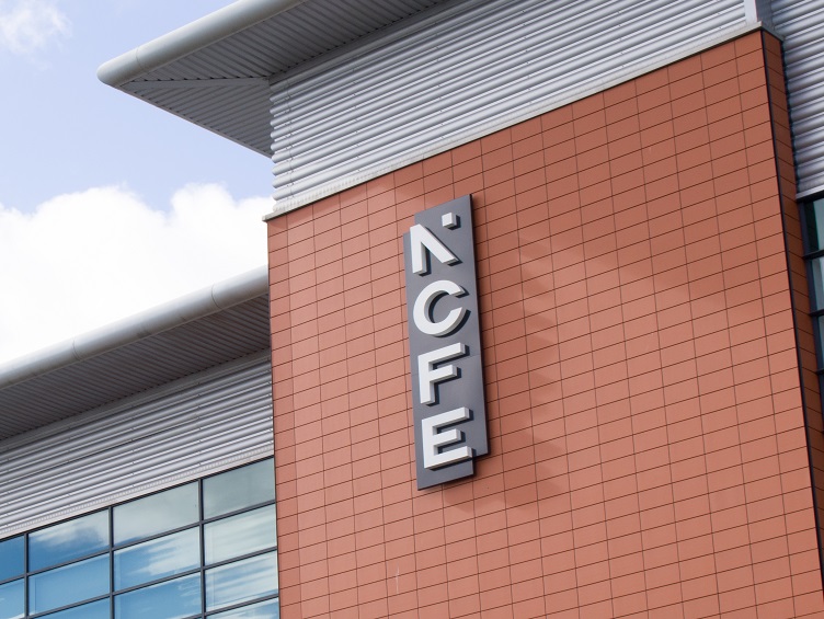 Exterior shot of NCFE's office building