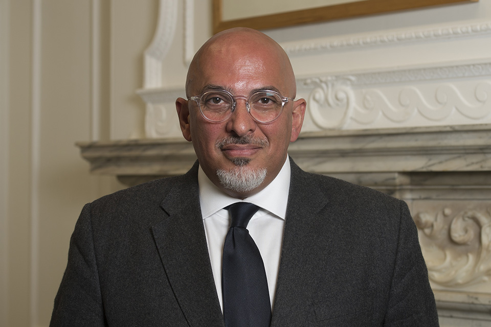 Nadhim Zahawi, Education Secretary