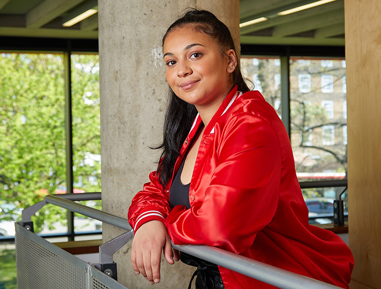 Healthcare student Layla Sbila explains how City and Islington College