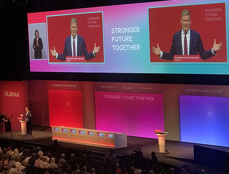 Labour Party Conference 2021 Photo Credit: Elena Wilson