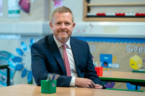 Jeremy Miles, the Minister for Education and the Welsh language