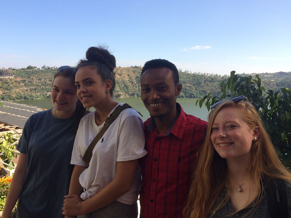 Impington International College students volunteering abroad