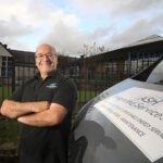 Sean Jackson of Ash Integrated Services at Tonacliffe Primary School, one of the premises covered by the company’s new contract with Lancashire County Council.