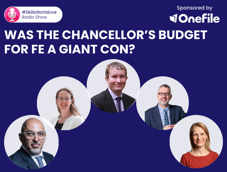 Was the Chancellor’s budget for FE a giant con?