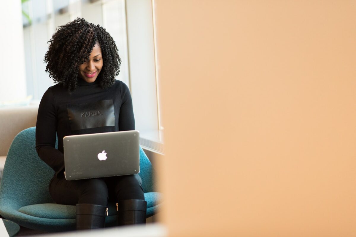 Woman on Laptop