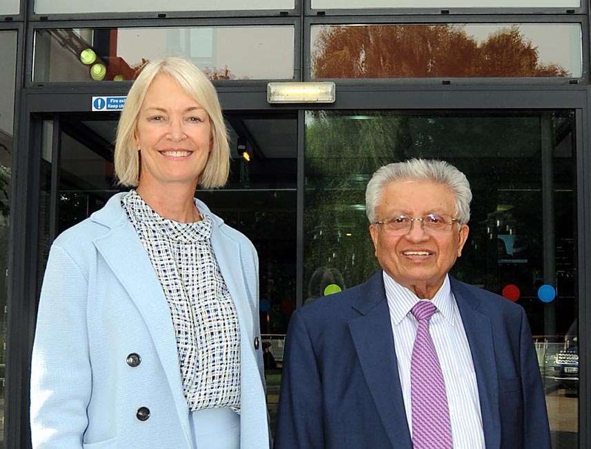 Margot James MP and Professor Lord Bhattacharyya 1st September 2016