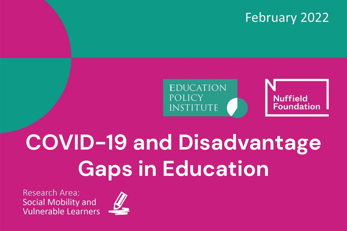 COVID-19 and Disadvantage Gaps in Education