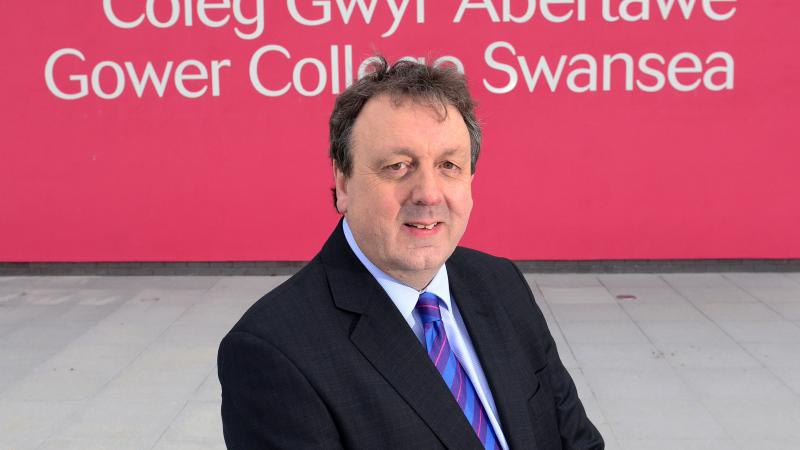Principal of Gower College Swansea, Mark Jones