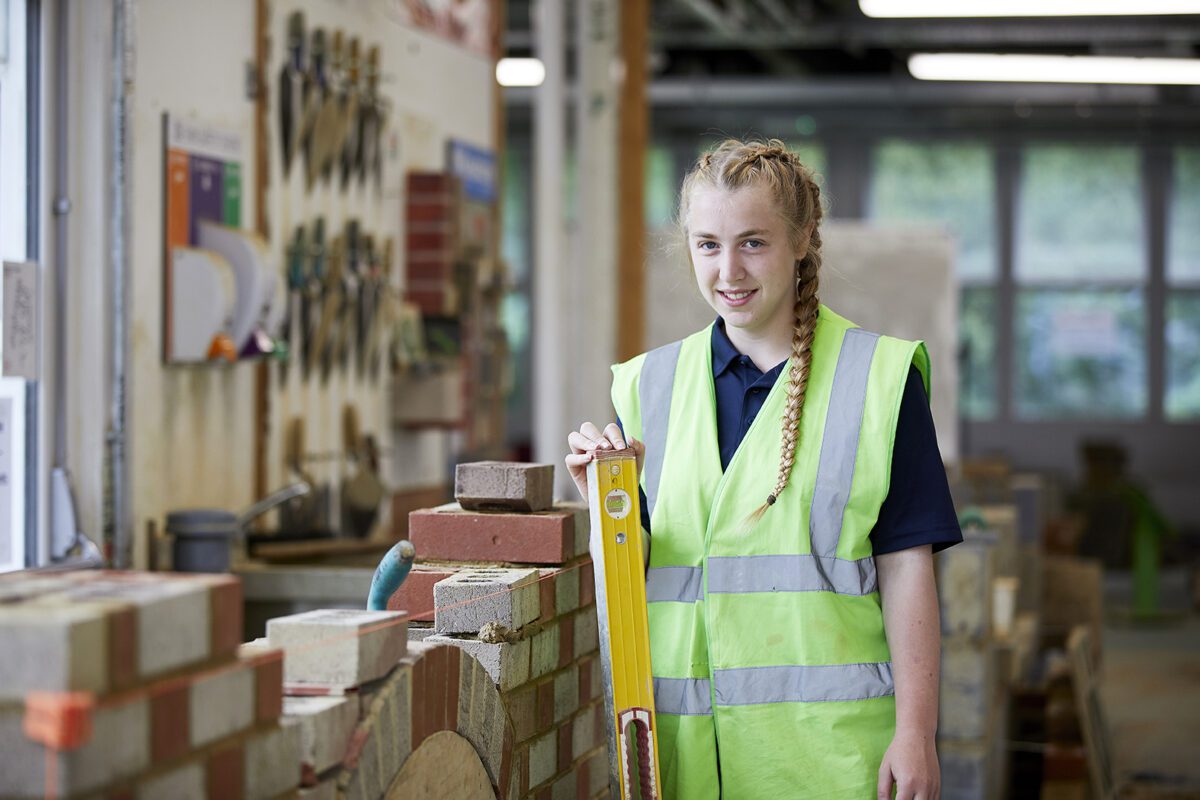 Brooklands College pupil