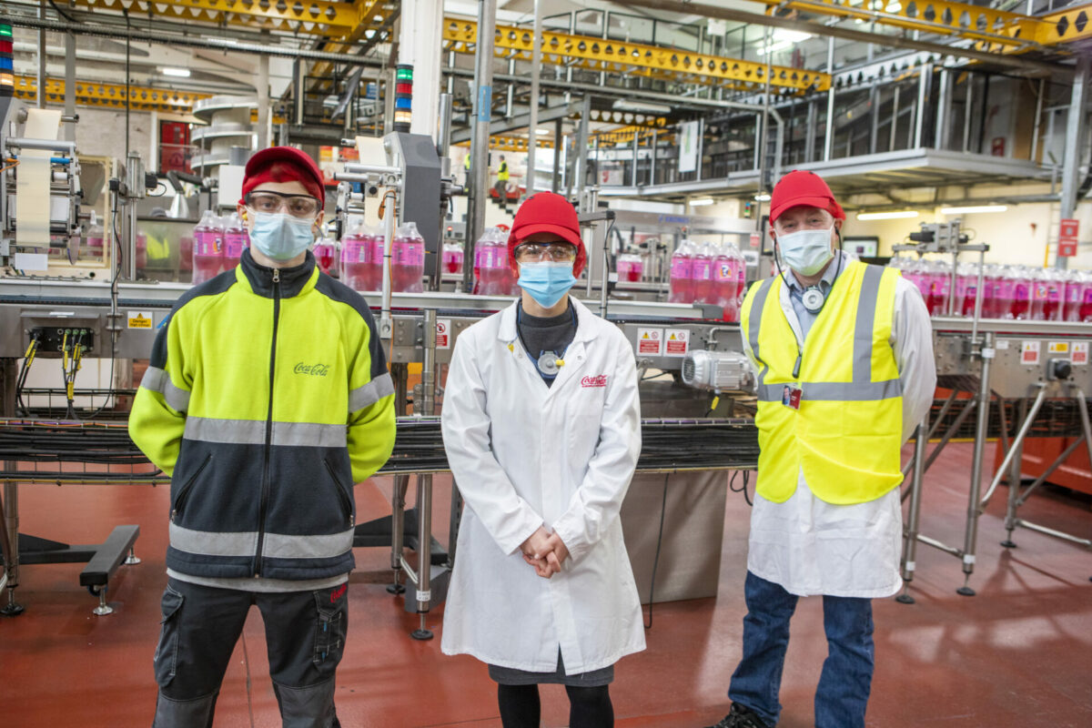 FE News CocaCola's East Kilbride manufacturing site opens up