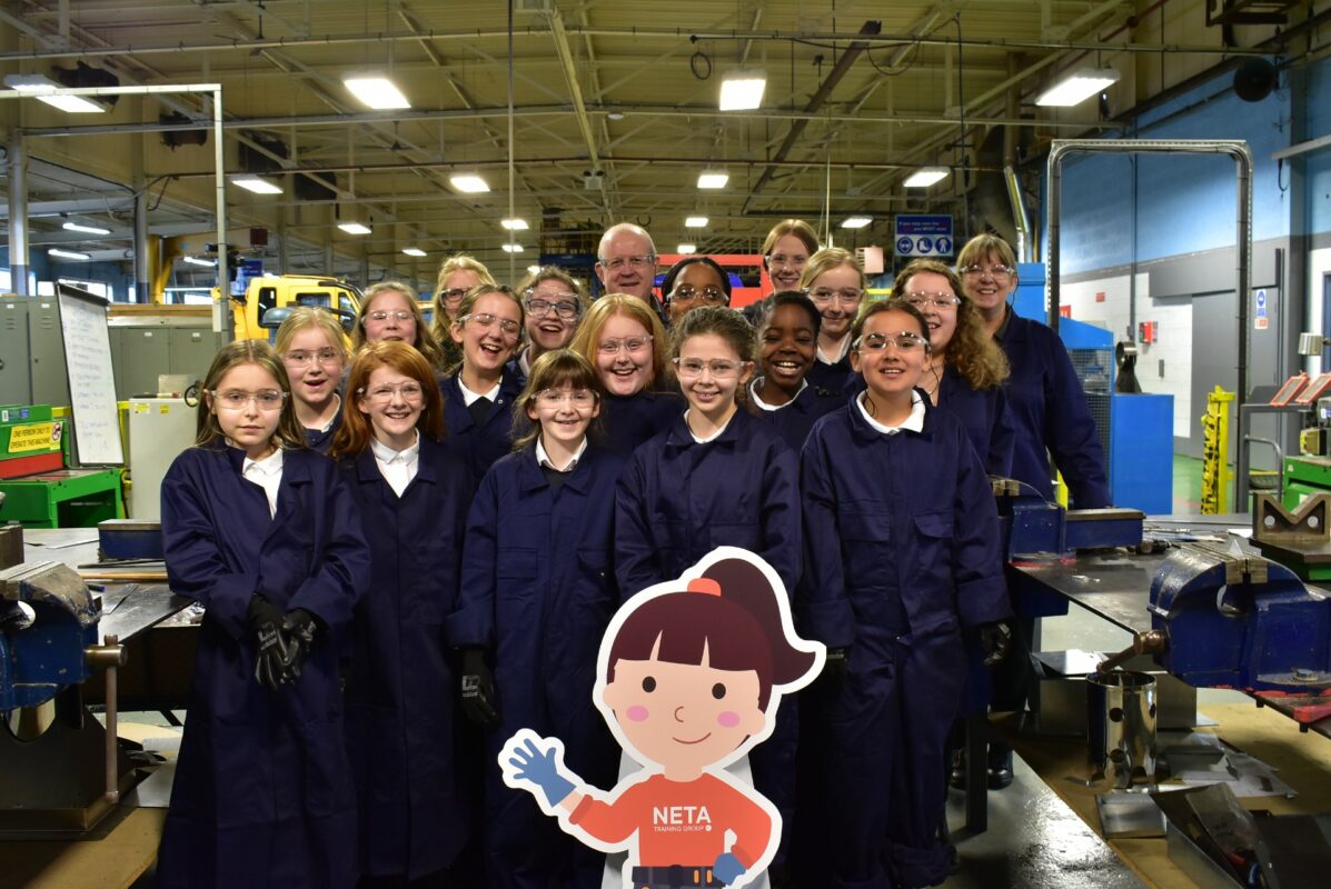 Preston Primary School pupils visit NETA Training