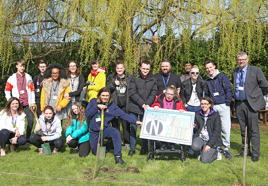 A major tree planting initiative took place across New City College campuses this week in an effort to increase biodiversity, off-set the carbon footprint and improve the local community.