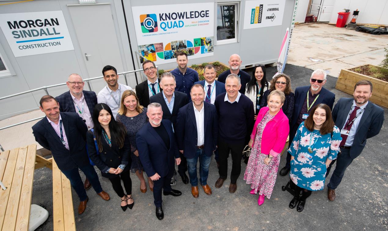 Wirral Met and Morgan Sindall Construction launch Knowledge Quad