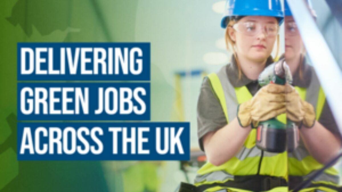 Delivering green jobs across the UK