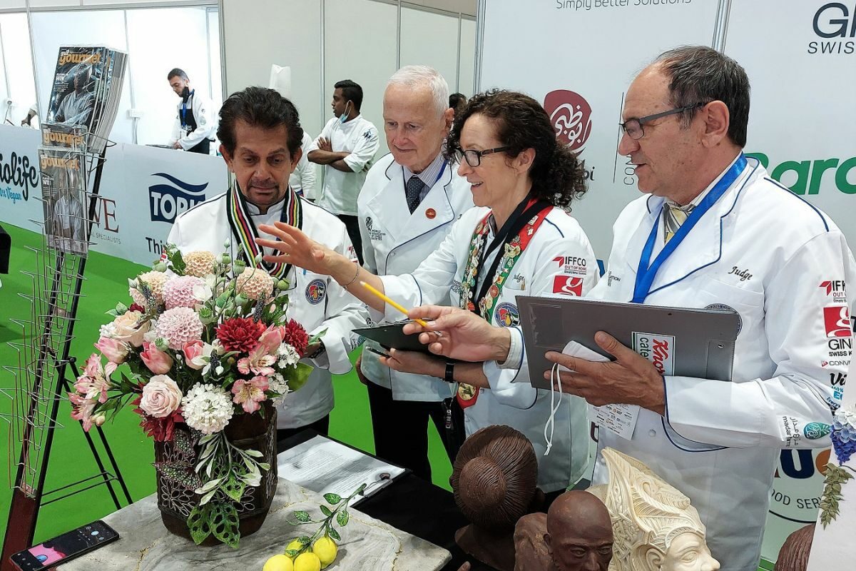 NCL chef lecturer judges the best of the best at international competitions in Abu Dhabi