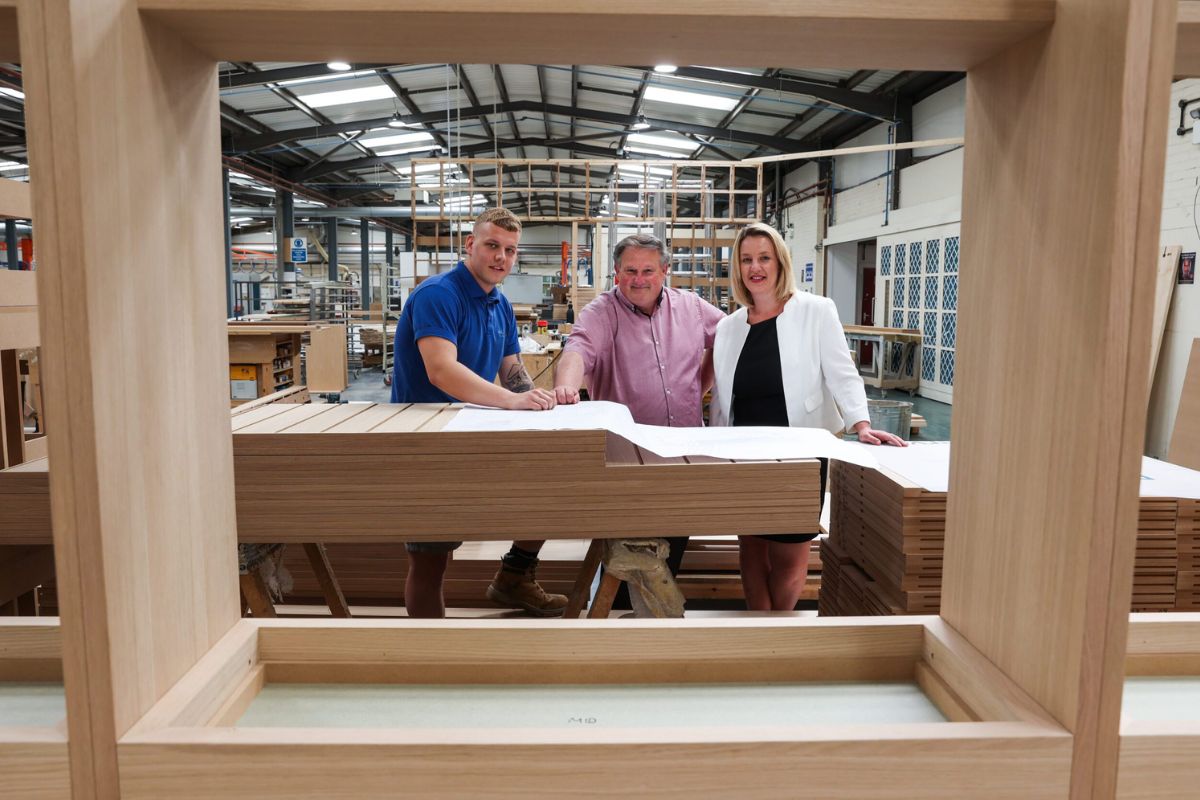 Apprenticeships and T Level placements prove to be perfect fit for growing joinery firm