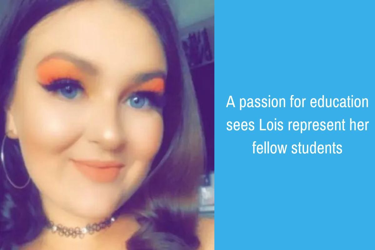 A passion for education sees Lois represent her fellow students (student from Ellesmere Port)
