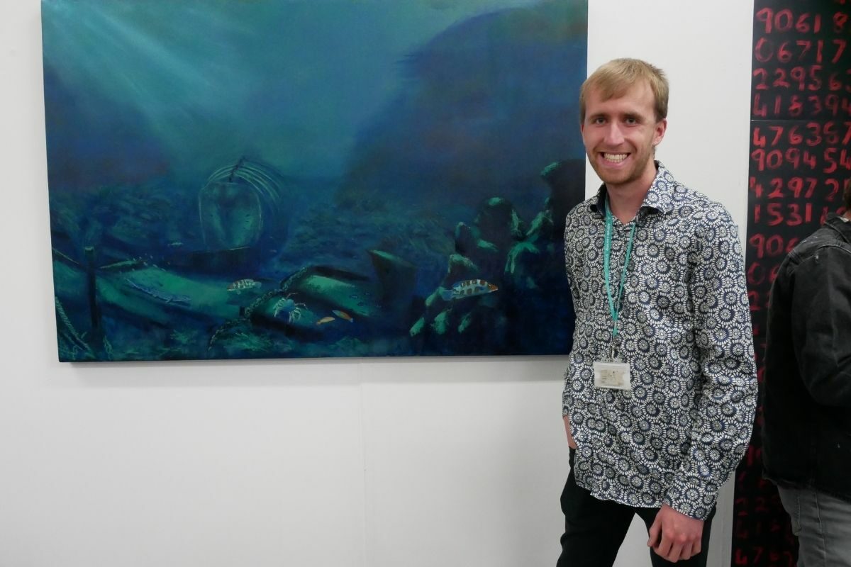 Art Student selected by University of the Arts London to exhibit their work at Origins Creatives in London