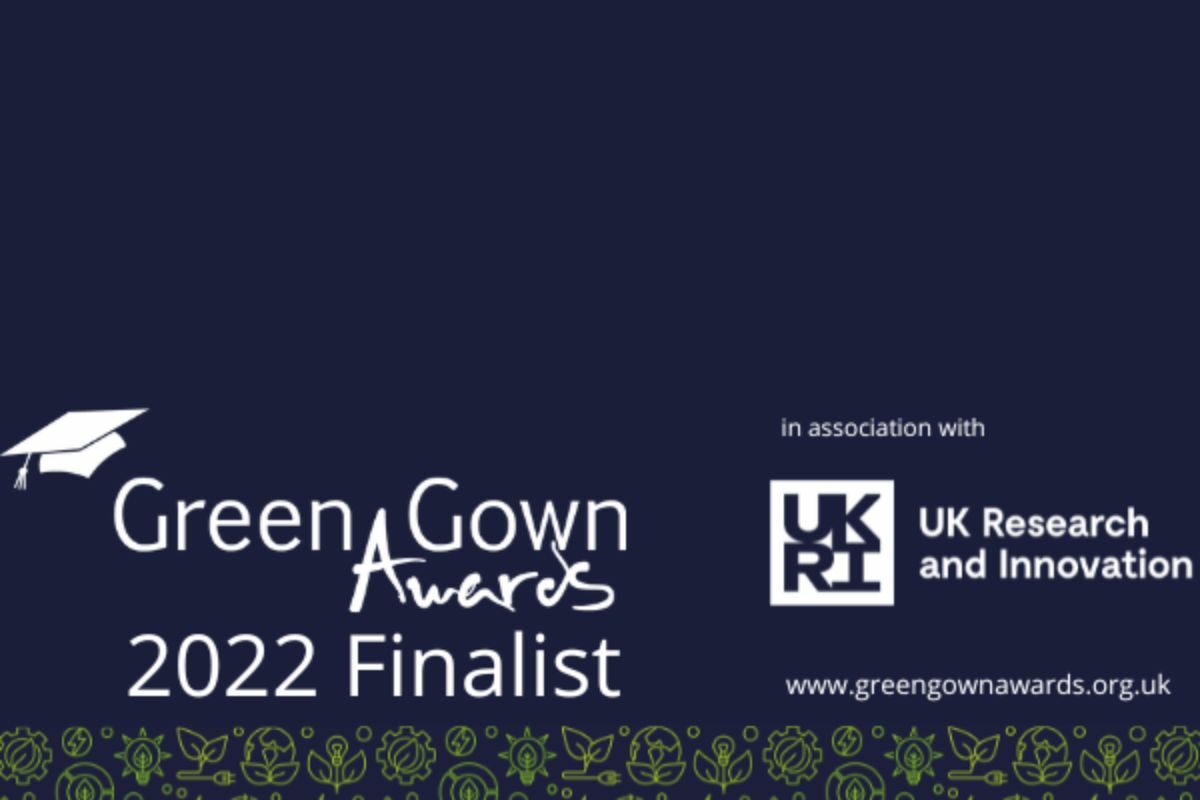 College’s sustainability initiatives recognised after being shortlisted for the prestigious Green Gown Awards