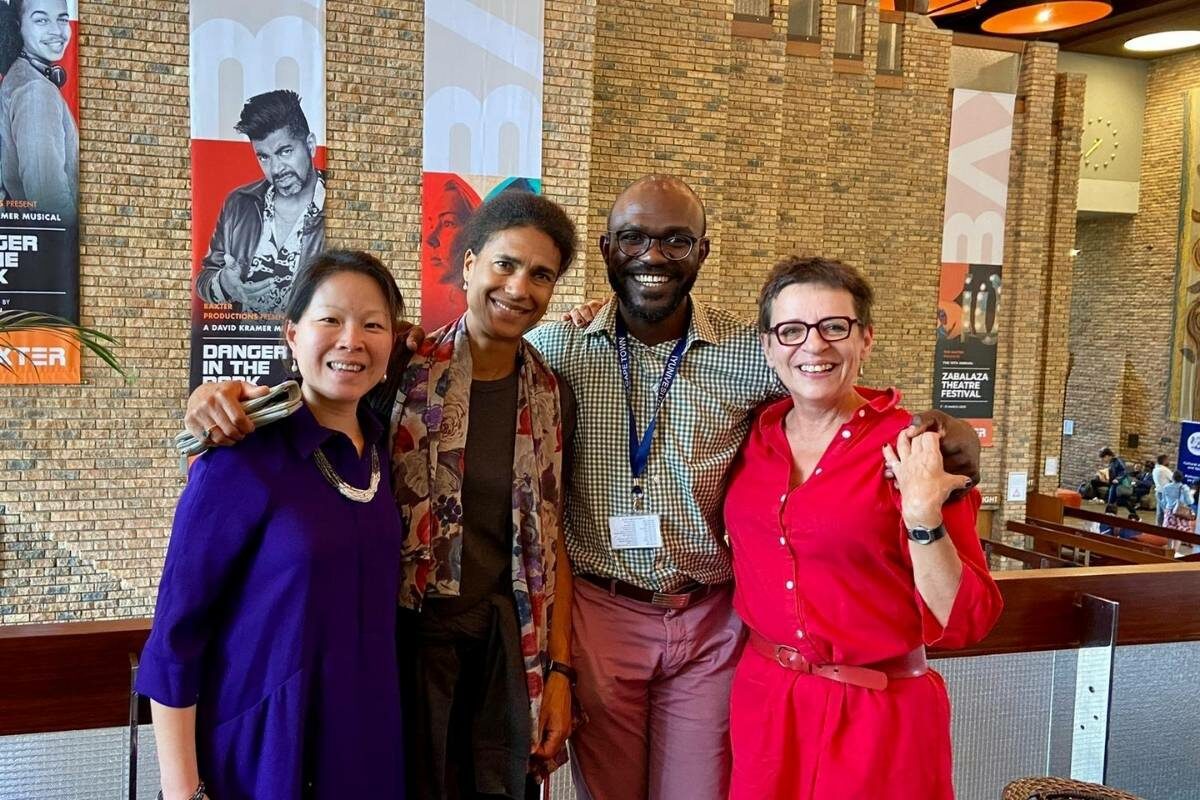 Dr Susan Jim, PARC’s Manager; Professor Isabella Aboderin, Director of PARC; Dr Divine Fuh, of the University of Cape Town; and Wilna Venter, Research Collaboration Specialist at the University of Cape Town.