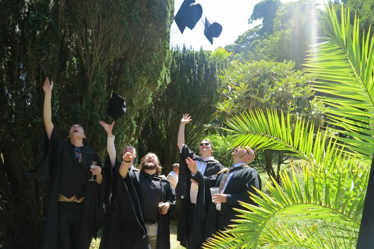 Falmouth University Triple graduation celebrations & a heatwave Graduation Week in Cornwall