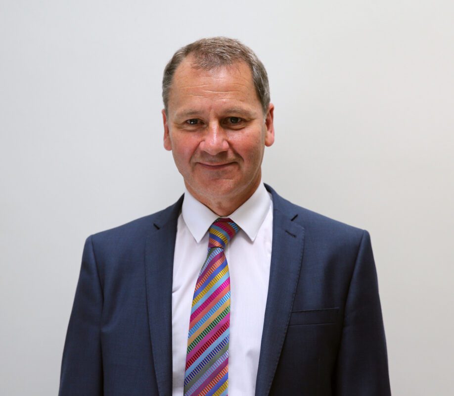 Derek Whitehead, Retiring CEO & Principal of Leeds College of Building.