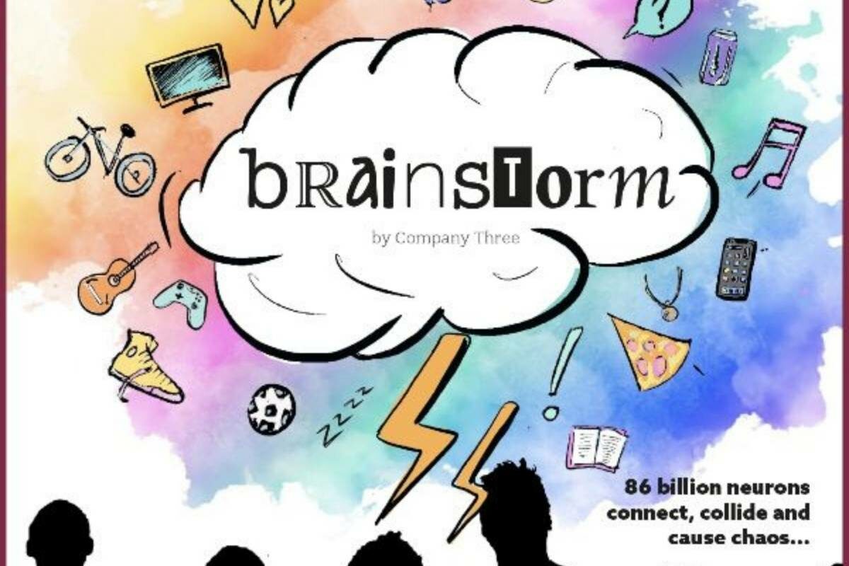 Teenagers perform BRAINSTORM, an insight into how the teenage mind works
