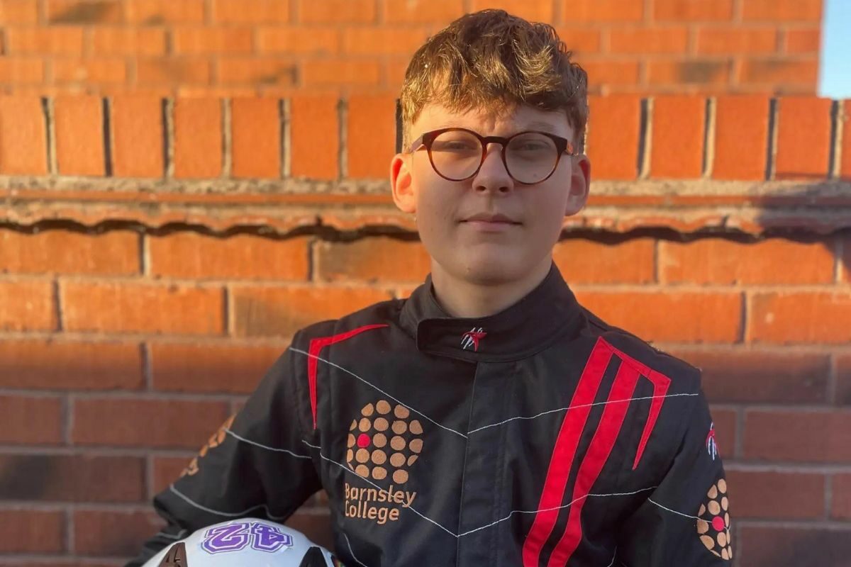 Barnsley College student sets sights on Formula 1 dreams