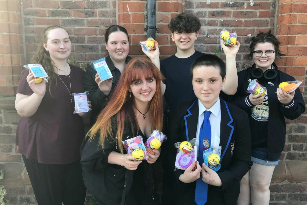 Vibe youth group create and hide 100 mental health ‘Pick Me Up’ packs for local people to find