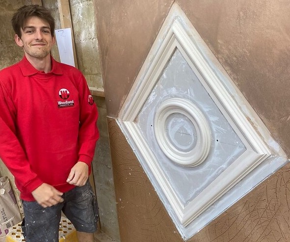 Joshua Lovell Apprentice Plasterer at CITB SkillBuild June 2022