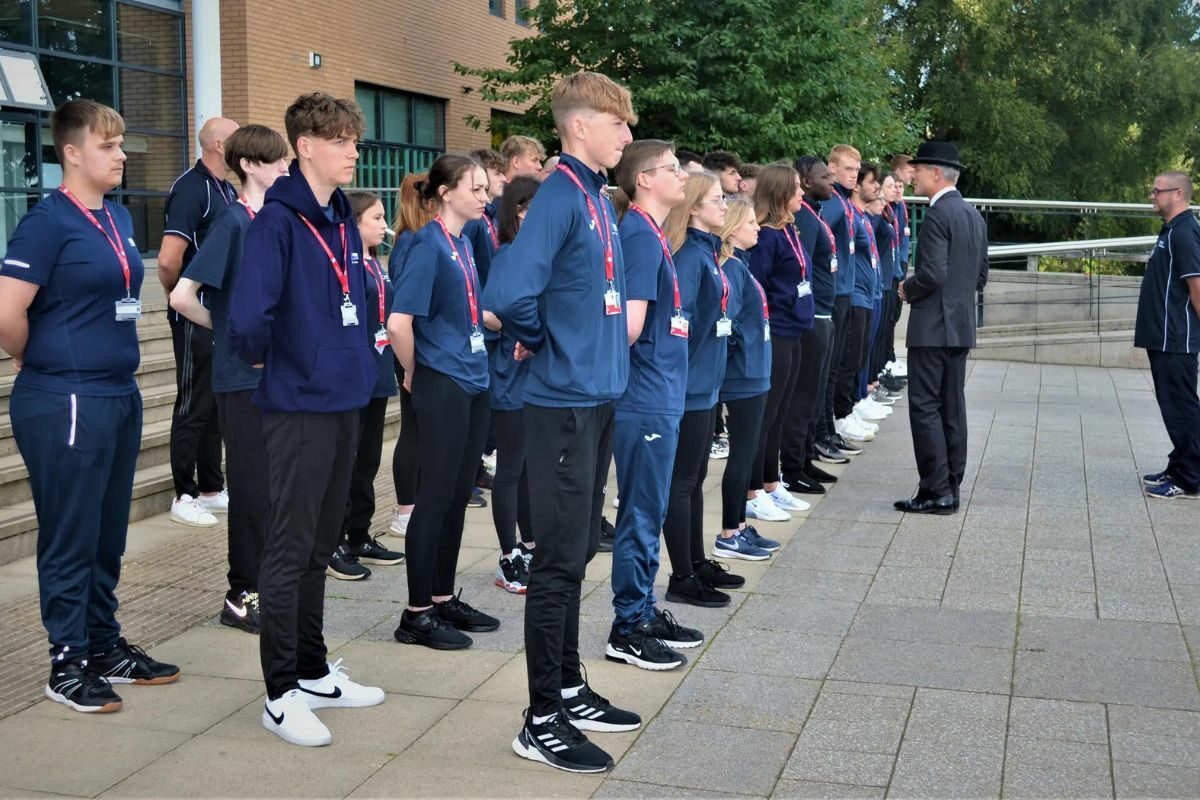 The Queen: Telford College comes together to say 'thank you'