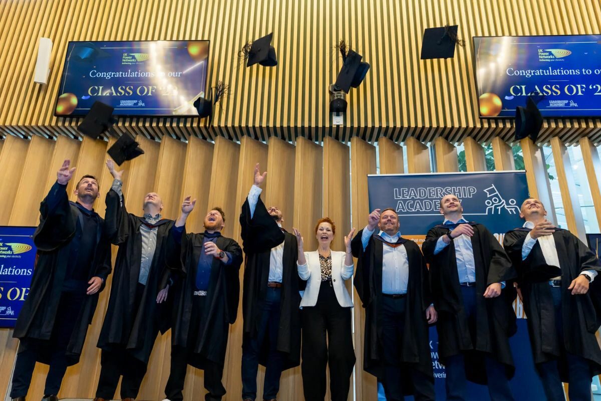 Trailblazers ‘lead the way’ at UK Power Networks’ first graduation ceremony